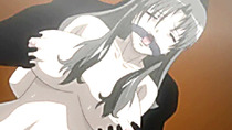 Captive hentai nurse with muzzle gets squeezed her bigtits