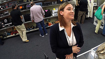 Beautiful business woman gets the sexed with money ends up blackmailed by the owner into having sex
