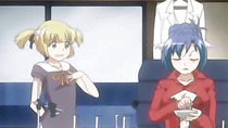 Pink haired anime girl cunt fucked to orgasm