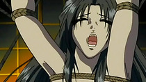 Roped chesty hentai girl perkyd into rough sex