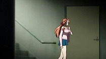 Busty anime maid fucked in bukkake gangbang