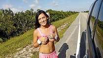 Teen athlete Nadia Capri public fucked