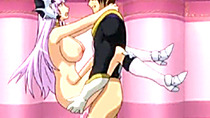 Princess hentai with bigboobs standing fucked wet pussy