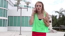 Jenna a tight blondie gets banged hard on a lonely street