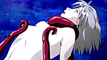 Japanese hentai cutie caught and hot drilled by tentacles